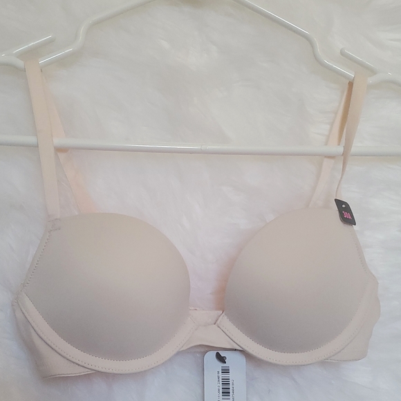 LA SENZA Light Beige Pink Padded Bra - Size 30A, XXS - Picture 2 of 6